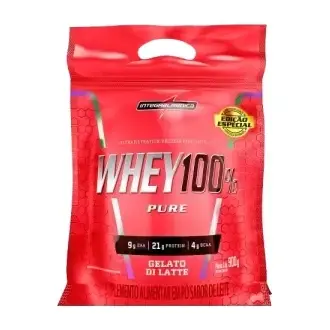 Whey 100% Pure · Refil 900g · Gelato Di Latte