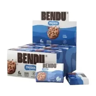 Paçoca Whey · Display 24 un 20g · Cookies