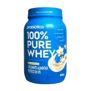100% Pure Whey · Pote 900g · Baunilha