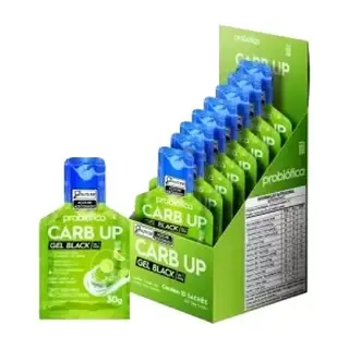 Carb Up Gel Black - Display 10 Sachês
