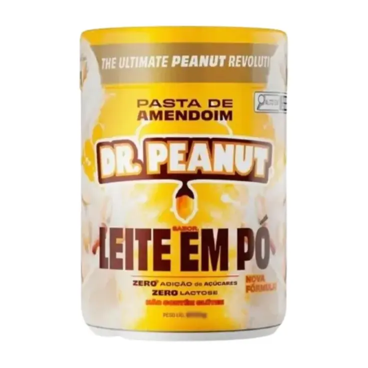 Pasta de Amendoim · Pote 400g · Leite em Pó