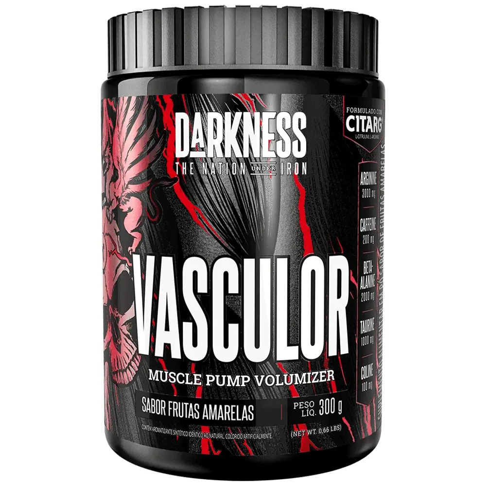 Vasculor Powder · Pote 300g · Frutas Amarelas