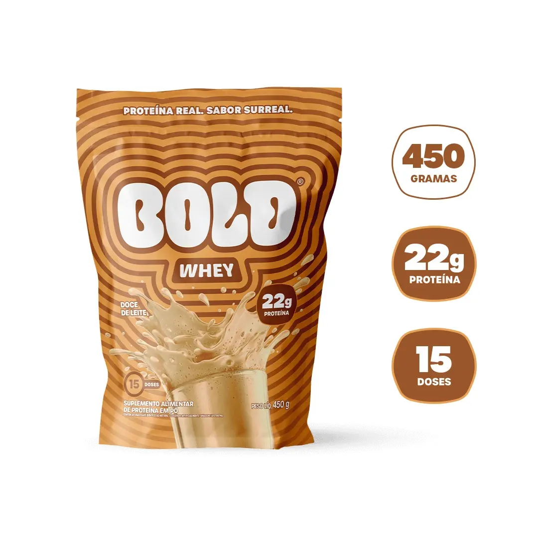 Bold Whey · Saco 450g · Doce de Leite