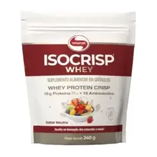 Isocrisp Whey - Pote Neutro Pouch
