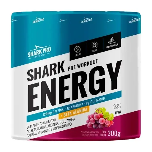 Shark Energy · Pote 300g · Uva