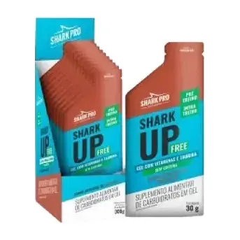 Shark Up Free Gel - Display 10 Sachês