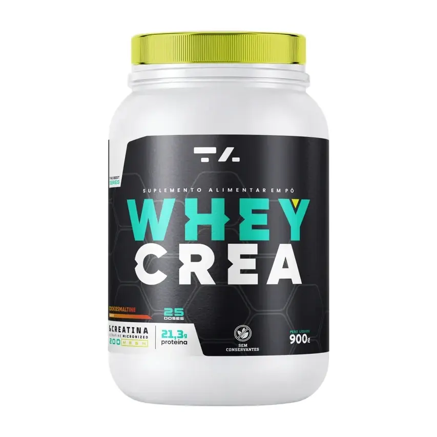 Wheycrea · Pote 900g · Cookiesmaltine