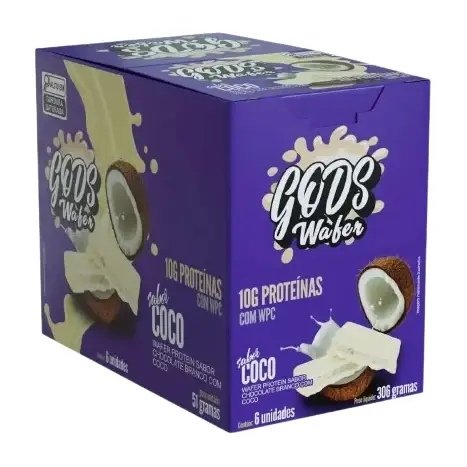 Gods Wafer · Display 6 un 51g · Coco