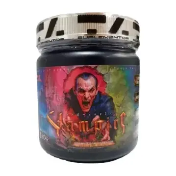 Vampire Black · Pote 140g · Morango com Maracujá