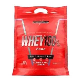 Whey 100% Pure · Refil 900g · Cookies and Cream