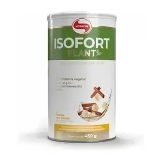 Isofort Plant · Pote 450g · Banana com Canela