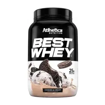 Best Whey · Pote 900g · Cookies e Cream
