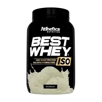 Best Whey ISO · Pote 900g · Baunilha