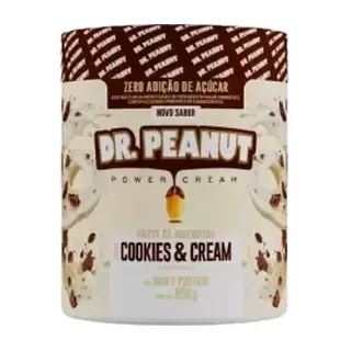 Pasta de Amendoim · Pote 600g · Cookies e Cream