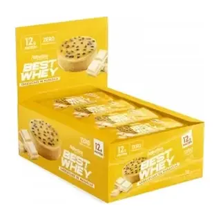 Best Whey Bar 12g Protein · Display 12 un 49g · Cheesecake de Maracuja