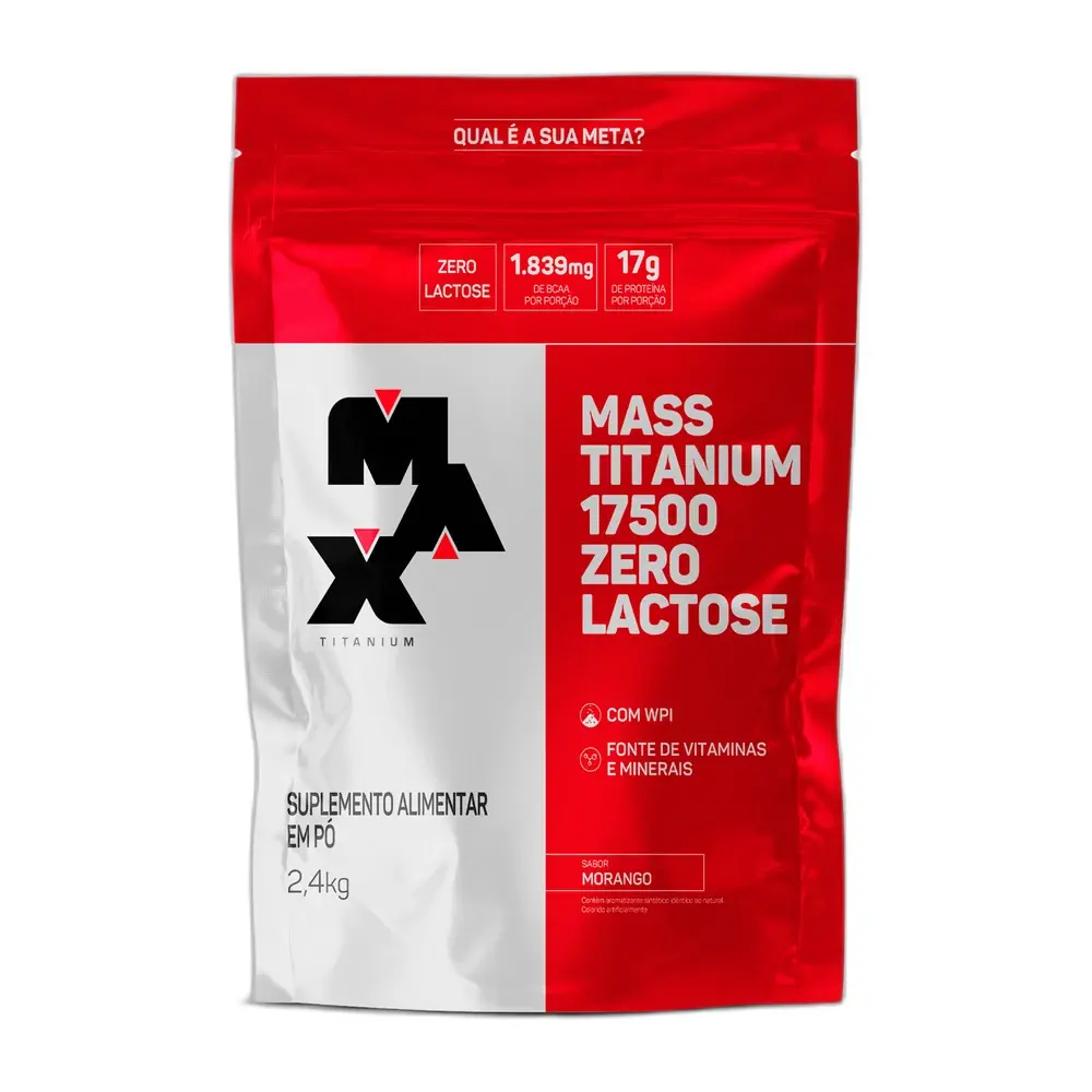 Mass Titanium 17500 Zero Lactose - Saco