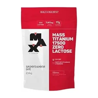 Mass Titanium 17500 Zero Lactose - Saco