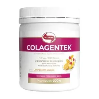 Colagentek · Pote 300g · Laranja com Acerola