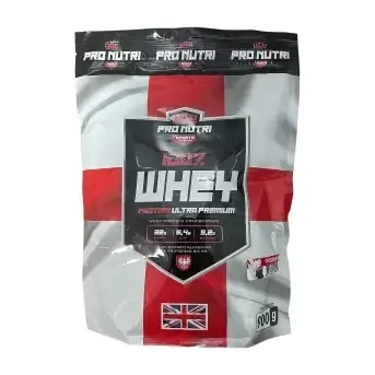 100% Whey Protein · Saco 900g · Milkshake de Baunilha