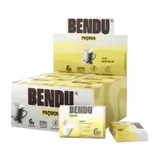 Paçoca Whey · Display 24 un 20g · Leite em Pó
