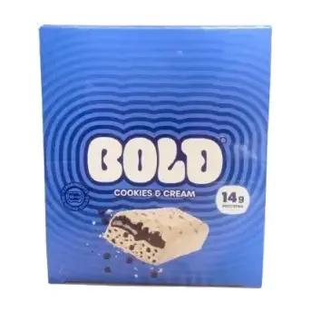 Bold Bar · Display 12 un 40g · Cookies e Cream