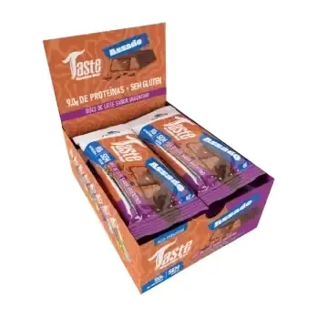 Taste Cookie Bar · Display 12 un 50g · Doce de Leite Argentino