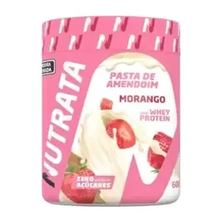 Pasta de Amendoim · Pote 600g · Morango