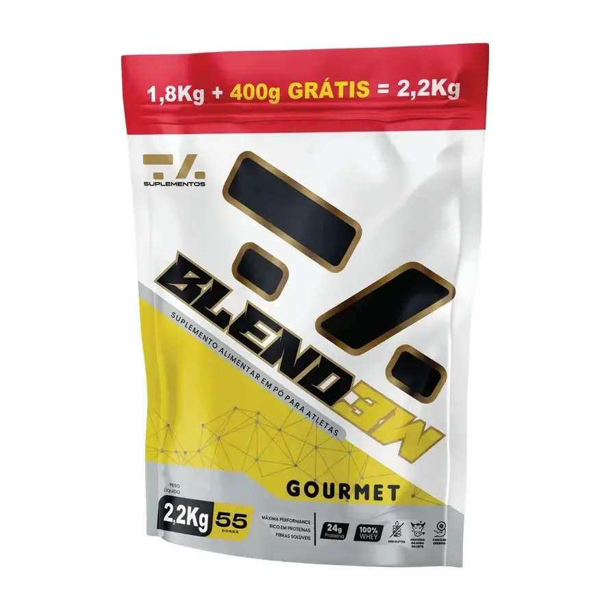 Whey Blend 3w - Saco 1.8kg + 400g Gratis