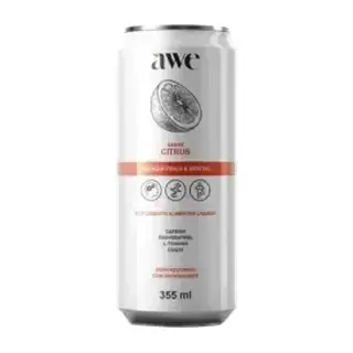 Bebida Awe Zero · Lata 355ml · Citrus