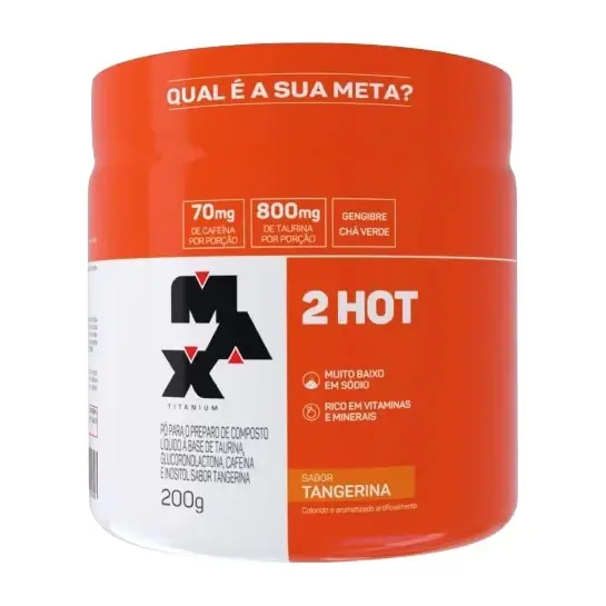 2hot · Pote 200g · Tangerina
