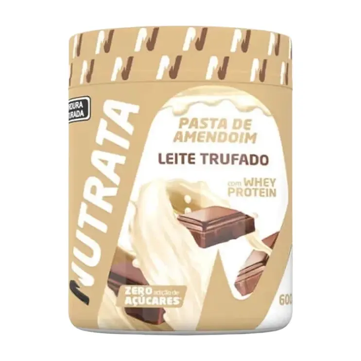 Pasta de Amendoim · Pote 600g · Leite Trufado