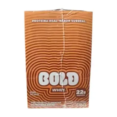 Bold Whey · Display 10 un 30g · Doce de Leite