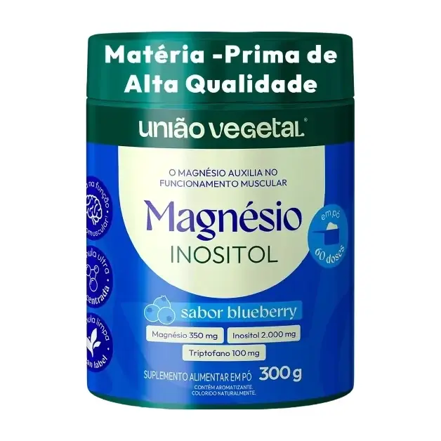 Magnesio + Inositol · 300g · Blueberry