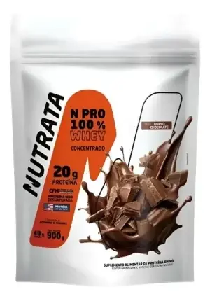 100% Whey N Pro · Refil 900g · Duplo Chocolate
