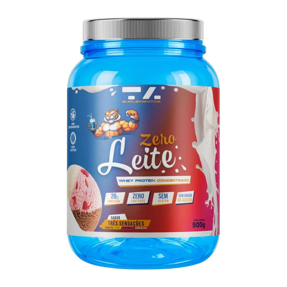 Whey Zero Leite - Três Sensações