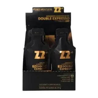Gel Energetico Z2+ · Display 10 un 25g · Expresso Duplo