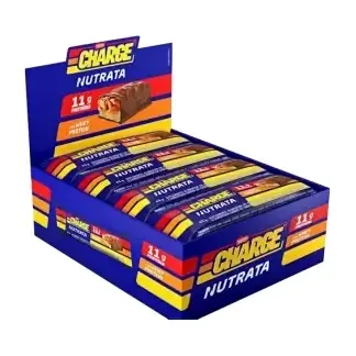 Protobar Charge - Caramelo Amendoim e Cobertura de Chocolate