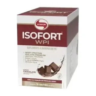 Isofort WPI · Display 15 un 30g · Chocolate