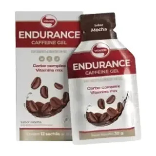End Caffeine Gel · Display 12 sachês 30g · Mocha