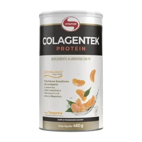 Colagentek Protein · Pote 460g · Tangerina