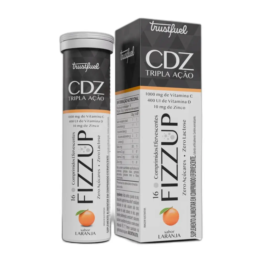 Fizzup Cdz Tripla Acao 16 Comp Efervescentes