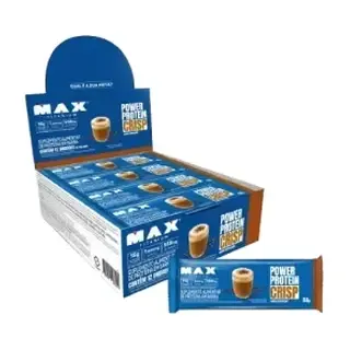 Power Protein Crisp Bar · Display 12 un 44g · Cappuccino