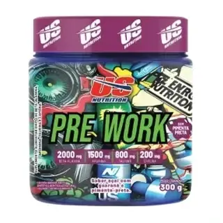 Pre Work · Pote 300g · Guaraná com Açaí e Pimenta