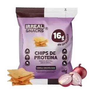 Chips de Proteina · 40g · Cebola Caramelizada