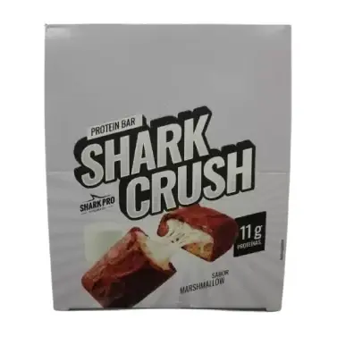 Protein Bar Shark Crush · Display 12 un 40g · Marshmallow