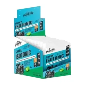 Shark Isotonic - Display 10 Sachês · 34g · Limão