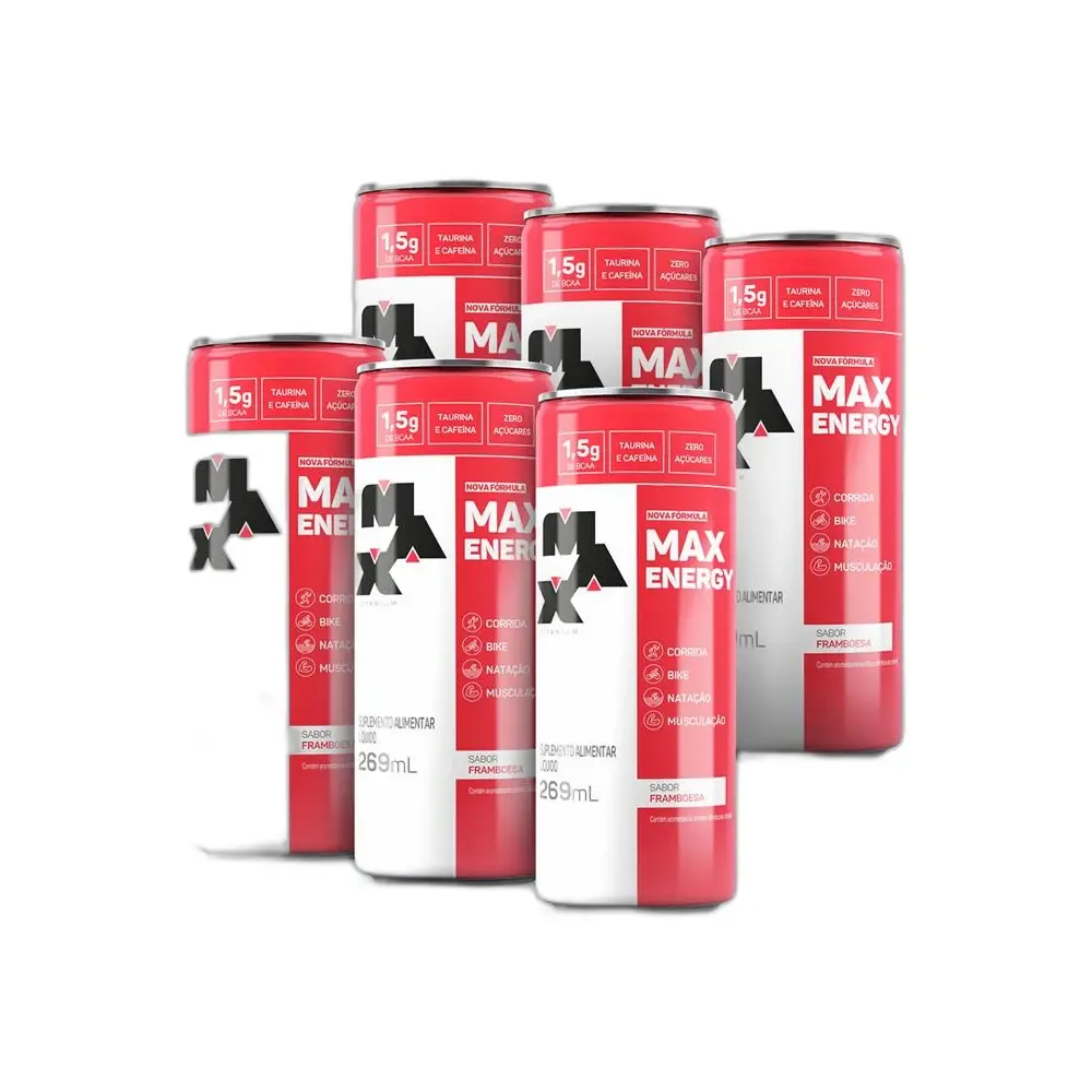 Max Energy - Lata Framboesa