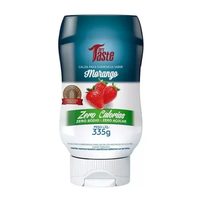 Calda para Sobremesa - Zero · 335g · Morango