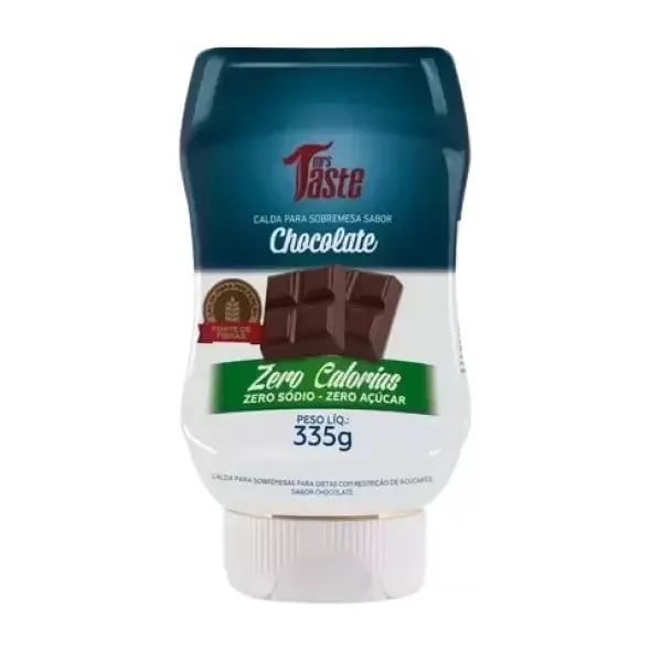 Calda para Sobremesa - Zero · 335g · Chocolate