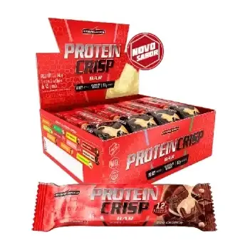 Protein Crisp Bar · Display 12 un 45g · Duo Crunch